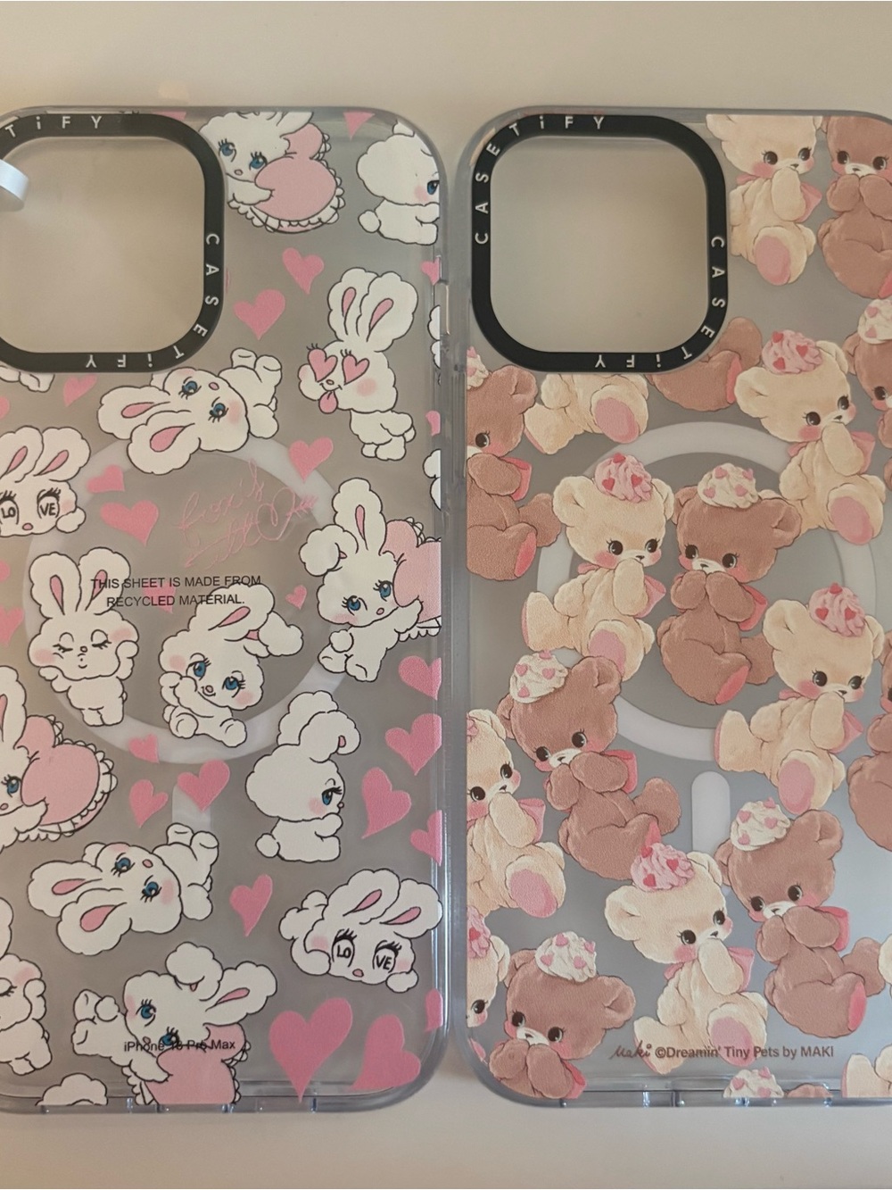 Casetify Printed Impact Clear MagSafe iPhone 13 Pro Max Cases